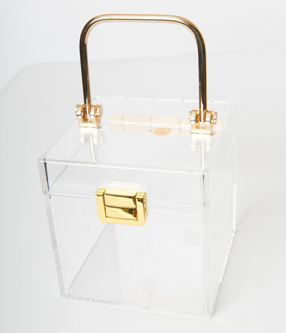 Clear Acrylic Box Handbag