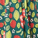Collectif Strawberry Patch Giada Swing Dress
