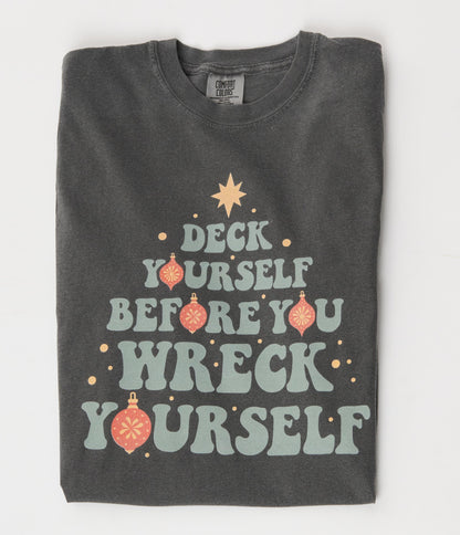 Deck Yourself Holiday Graphic Tee