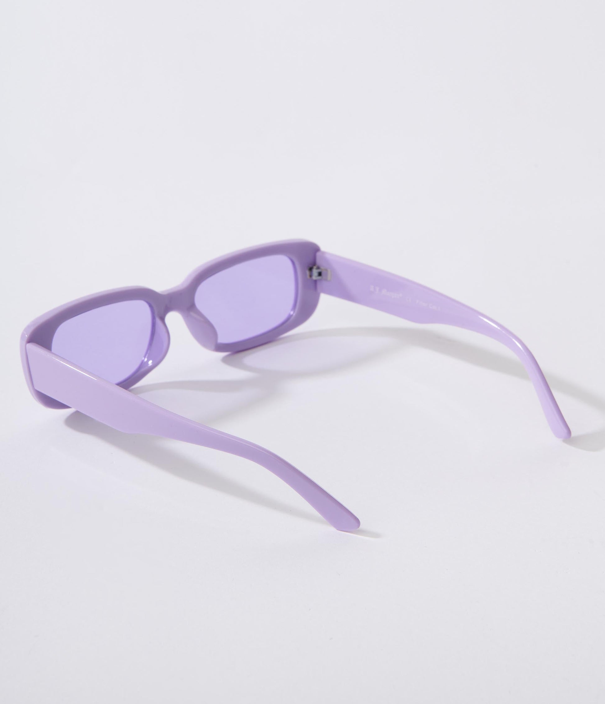 Lavender & Purple Tint Oval Sunglasses