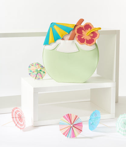 Light Green Coconut Drink Handbag