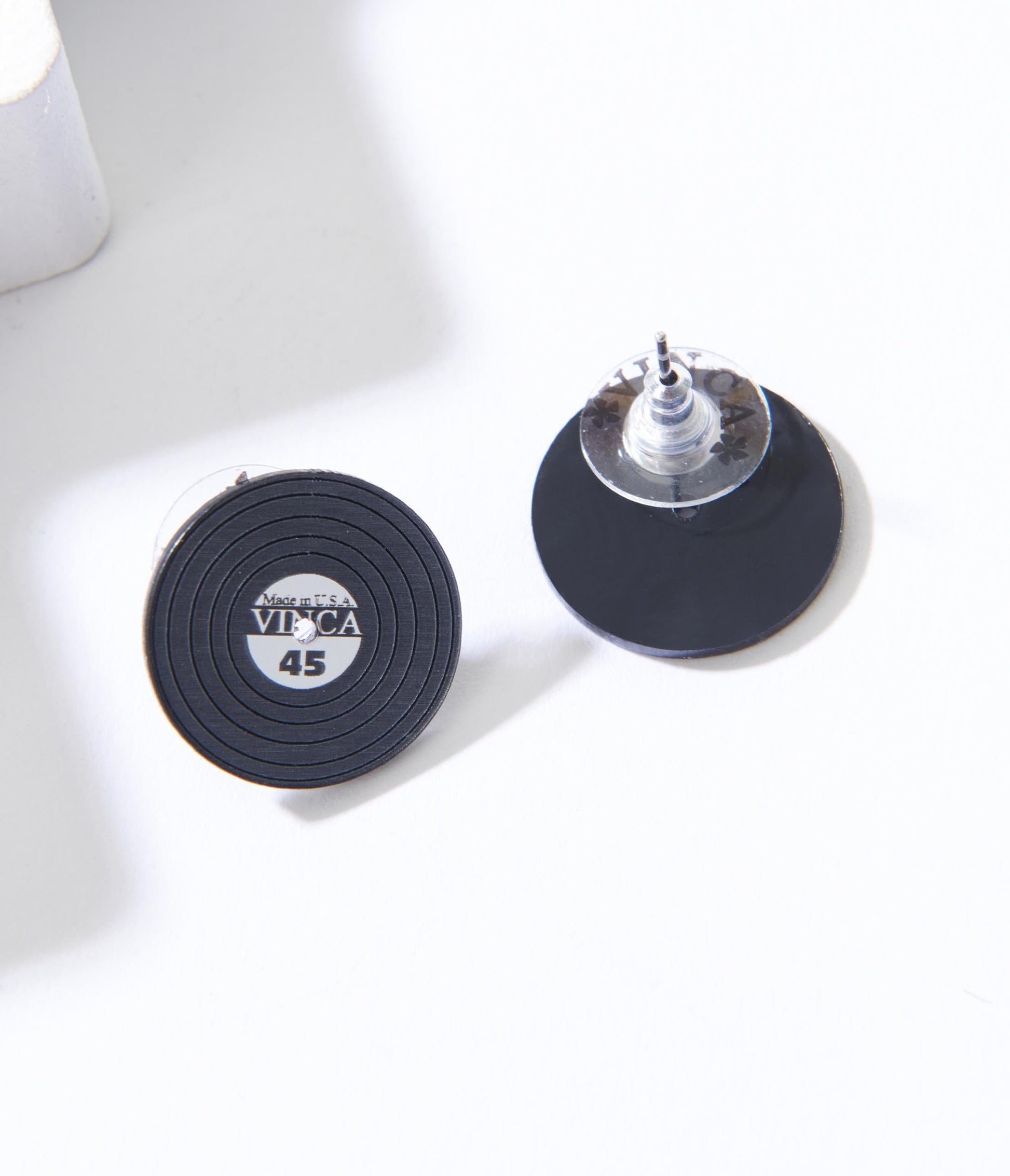 Vinyl Record Earrings