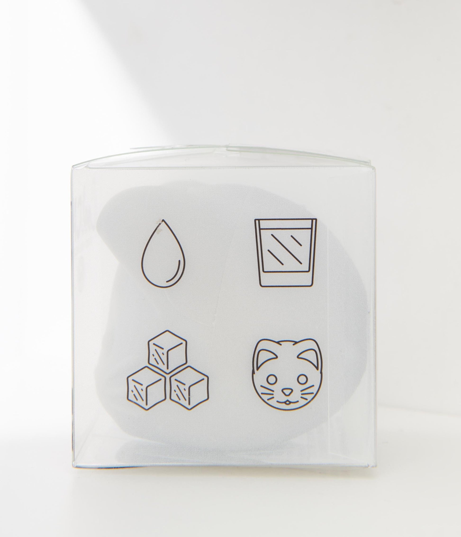 Grey Cool Cat Ice Mold
