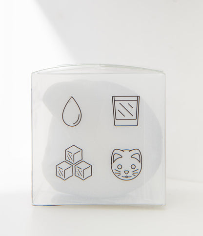 Grey Cool Cat Ice Mold