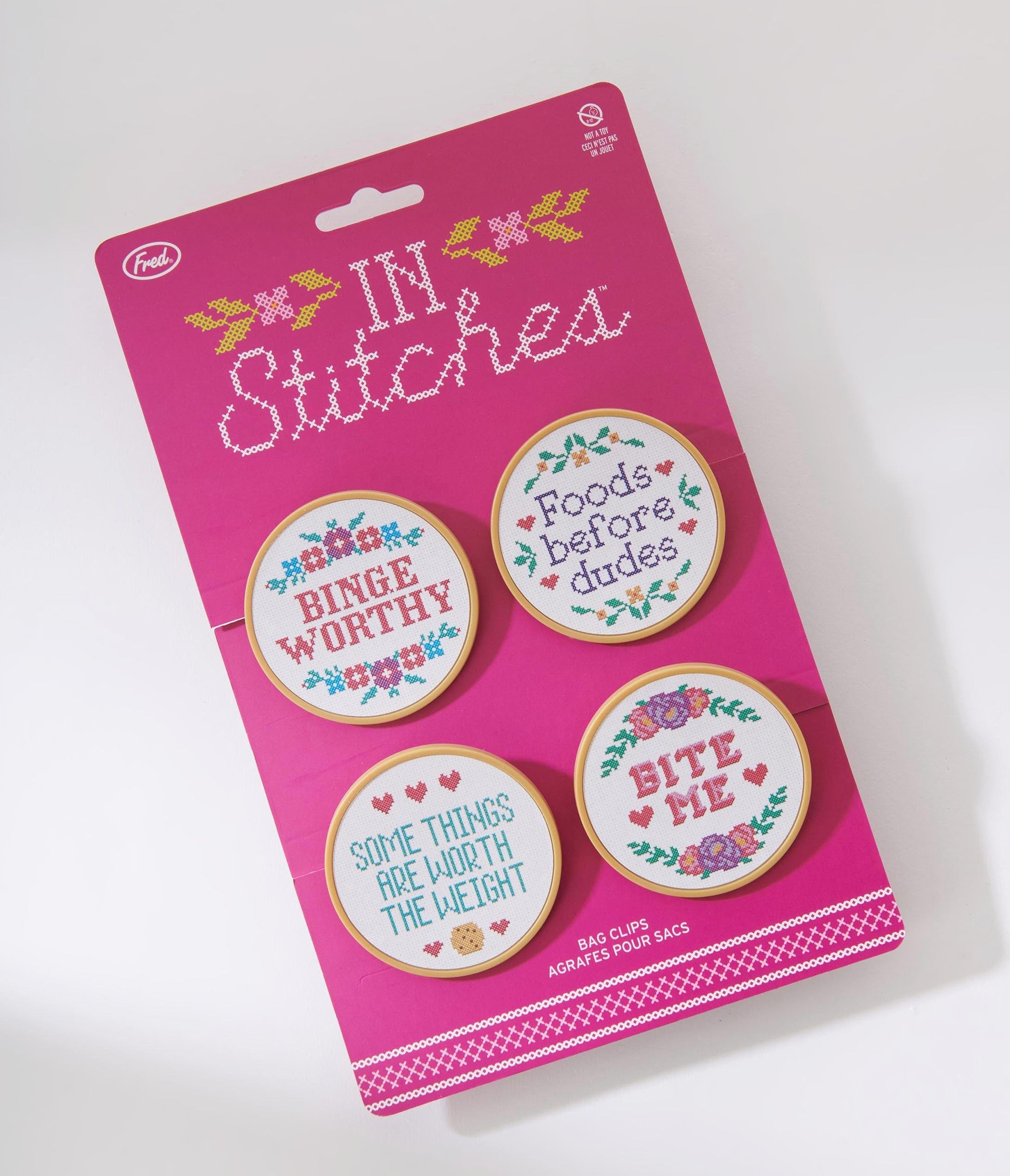 In Stitches Bag Clips
