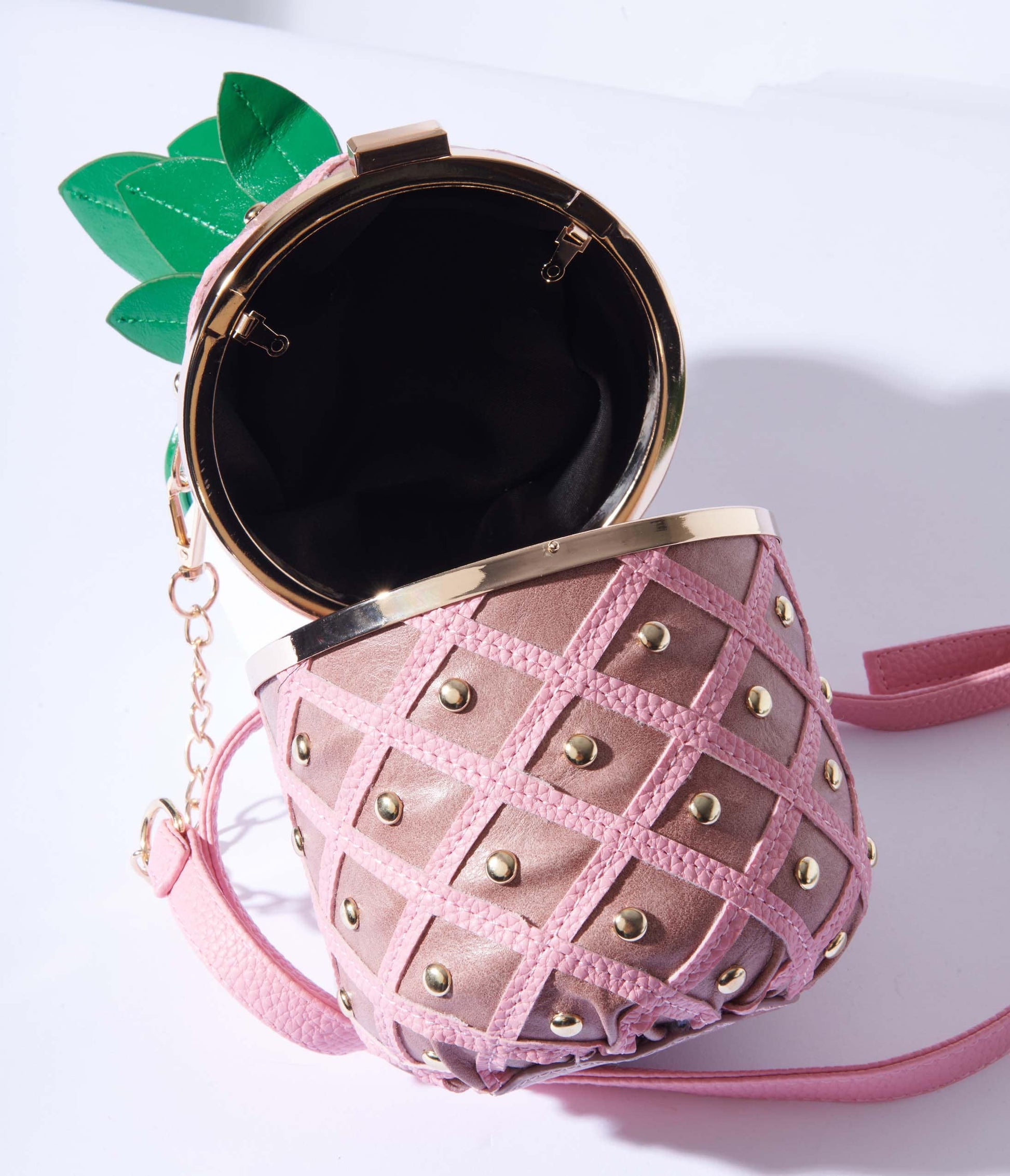 Pink Pina Colada Pineapple Handbag