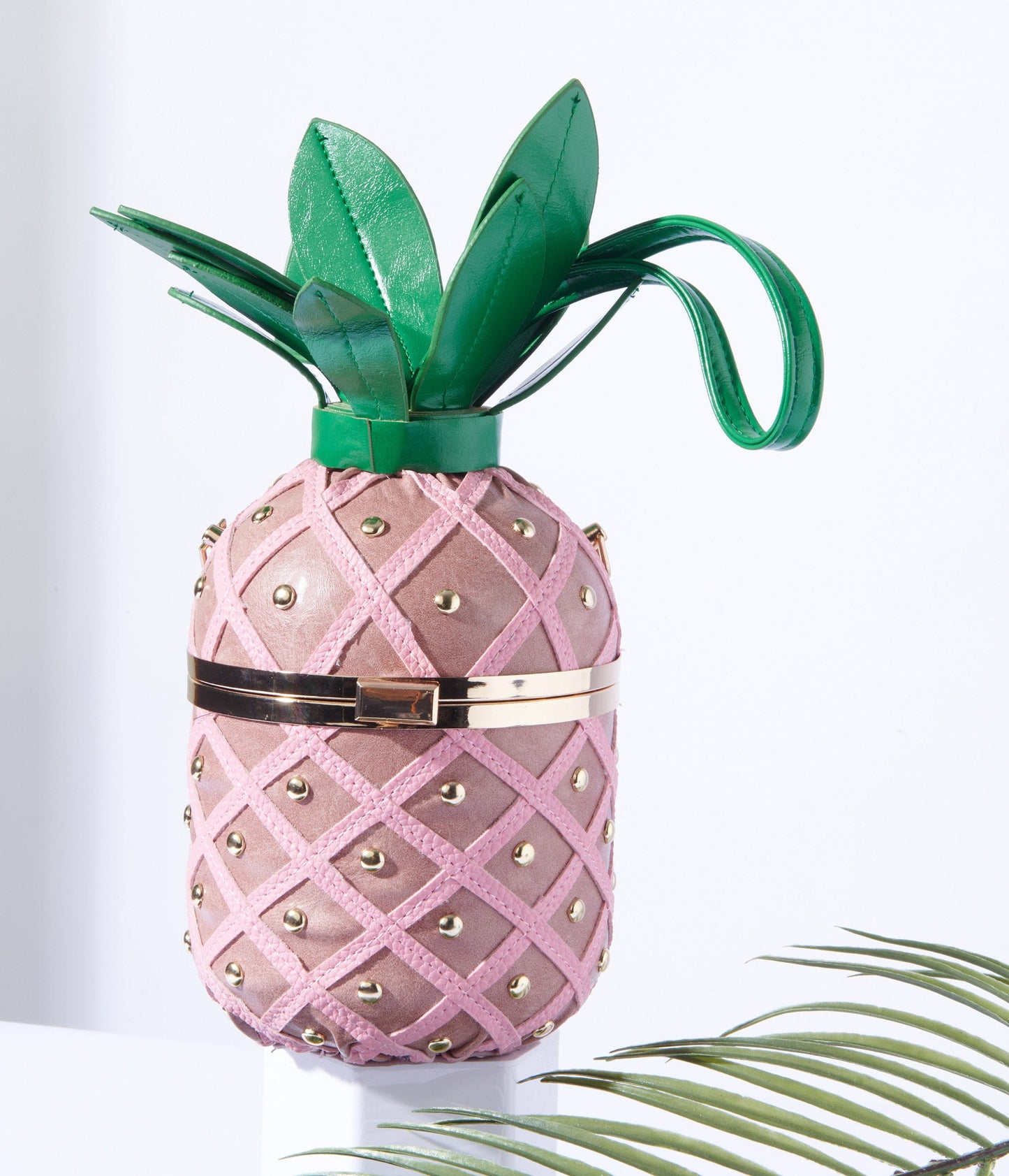 Pink Pina Colada Pineapple Handbag