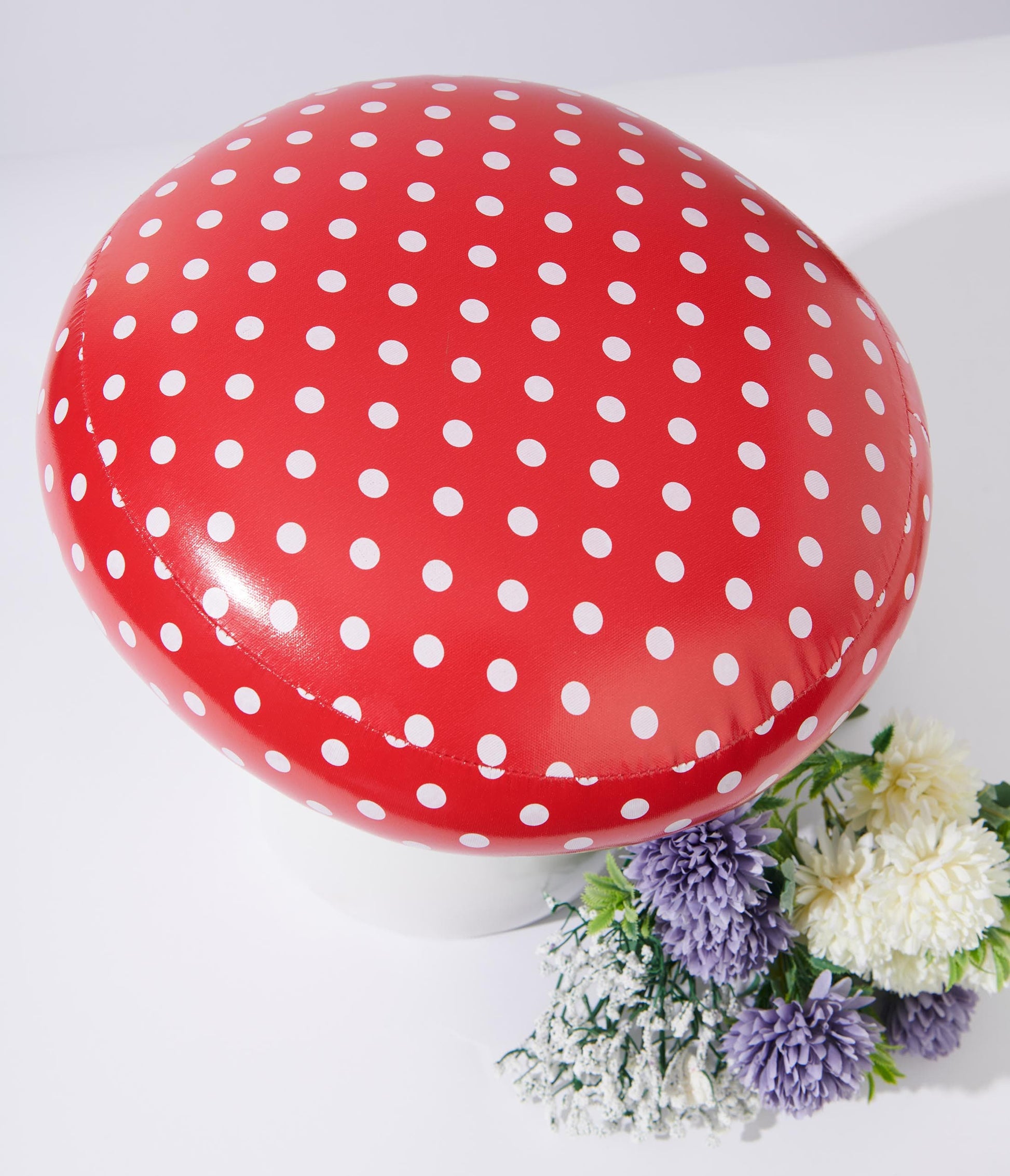 Red Mushroom Toadstool Stool