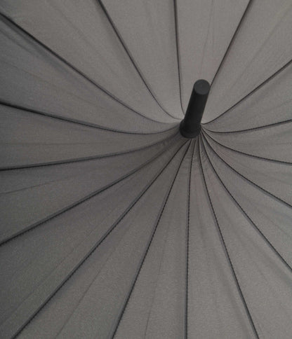 Grey Frilled Pagoda Umbrella