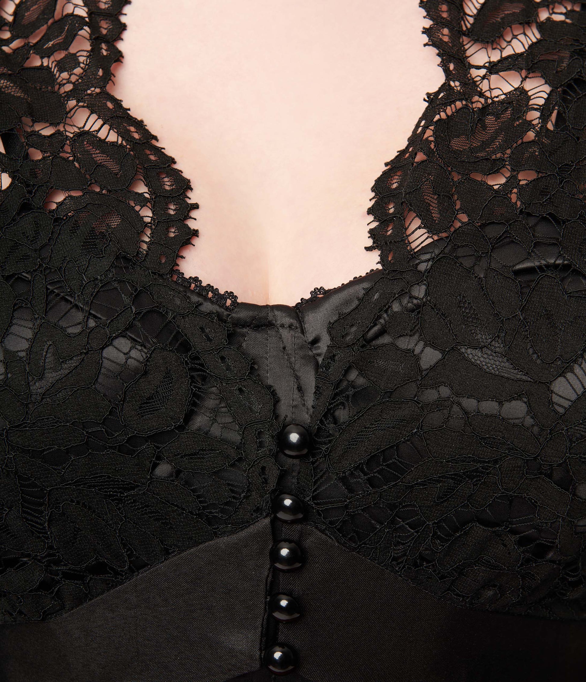Black Lace Cropped Shrug Sweater