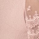 Mauve Lace Sleeve Top