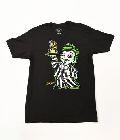 Black Beetlejuice Big Boy Unisex Graphic Tee