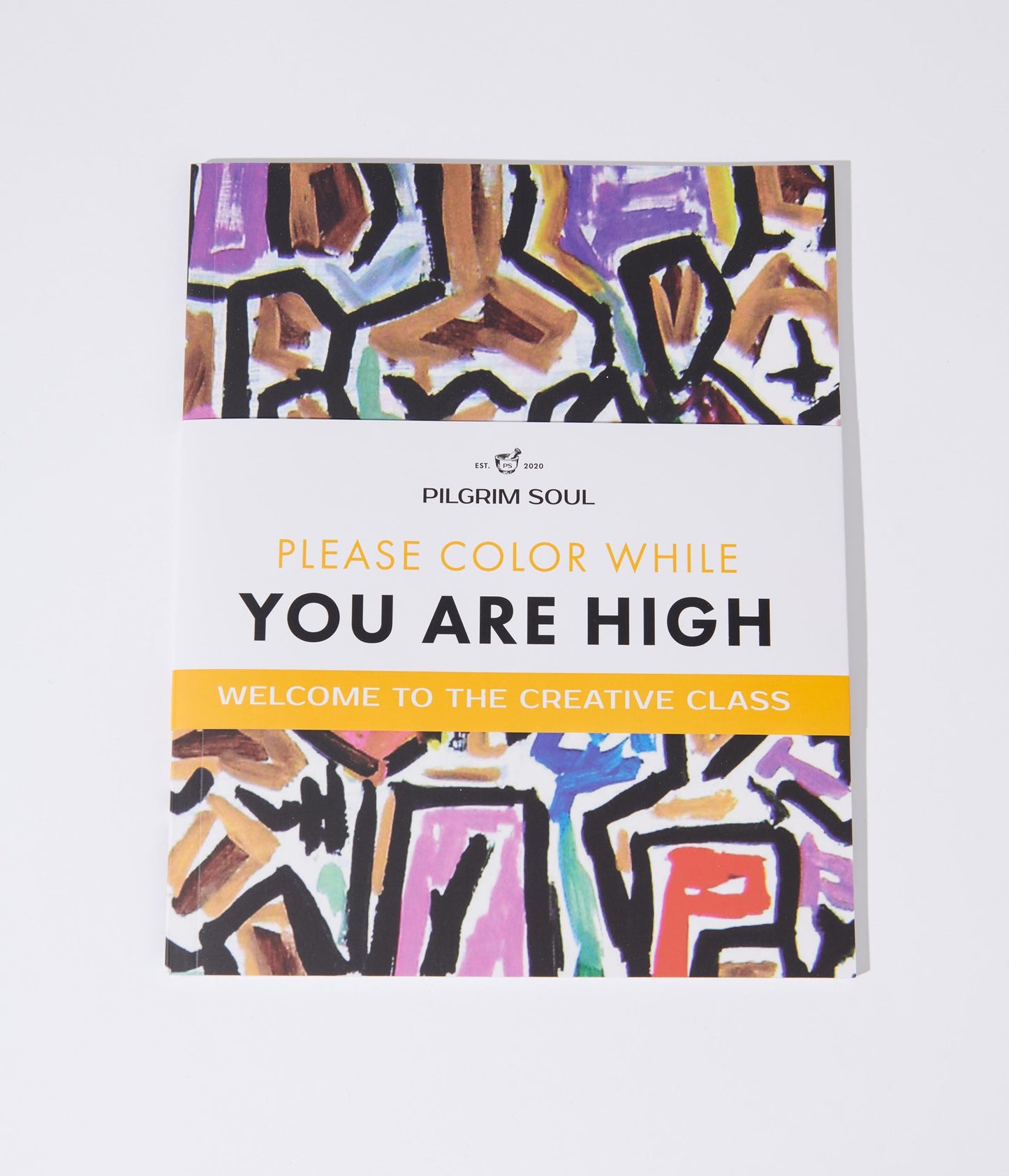 Mood Enhancing Adult Coloring Book