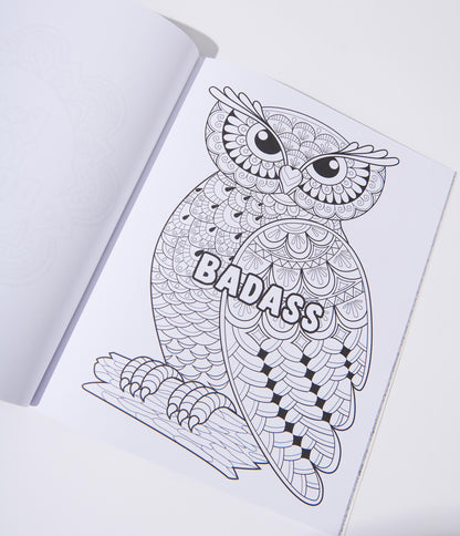 Mood Enhancing Adult Coloring Book