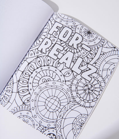 Mood Enhancing Adult Coloring Book
