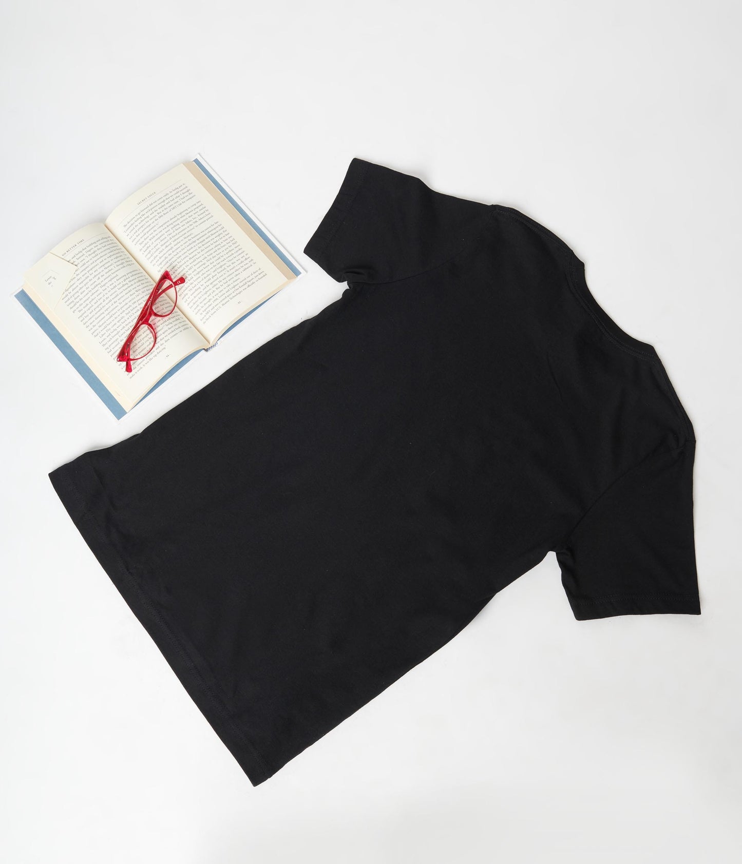 Black Banned Books Fitted Womens Graphic Tee