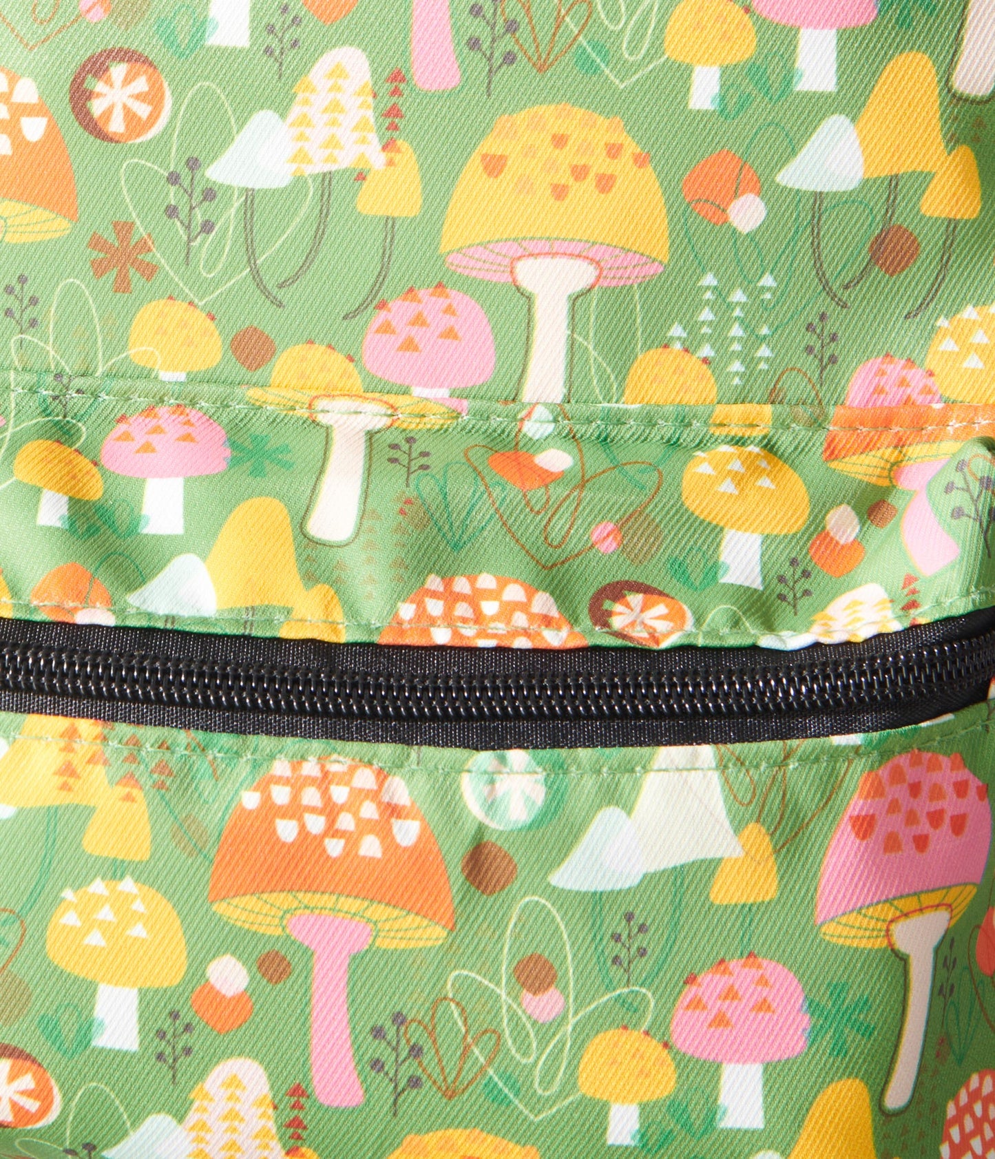Green Mushroom Mini Backpack