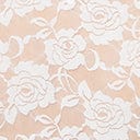 White Floral Lace Short Sleeve Bolero