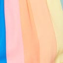 Pastel Rainbow Stripe Tiered Maxi Dress