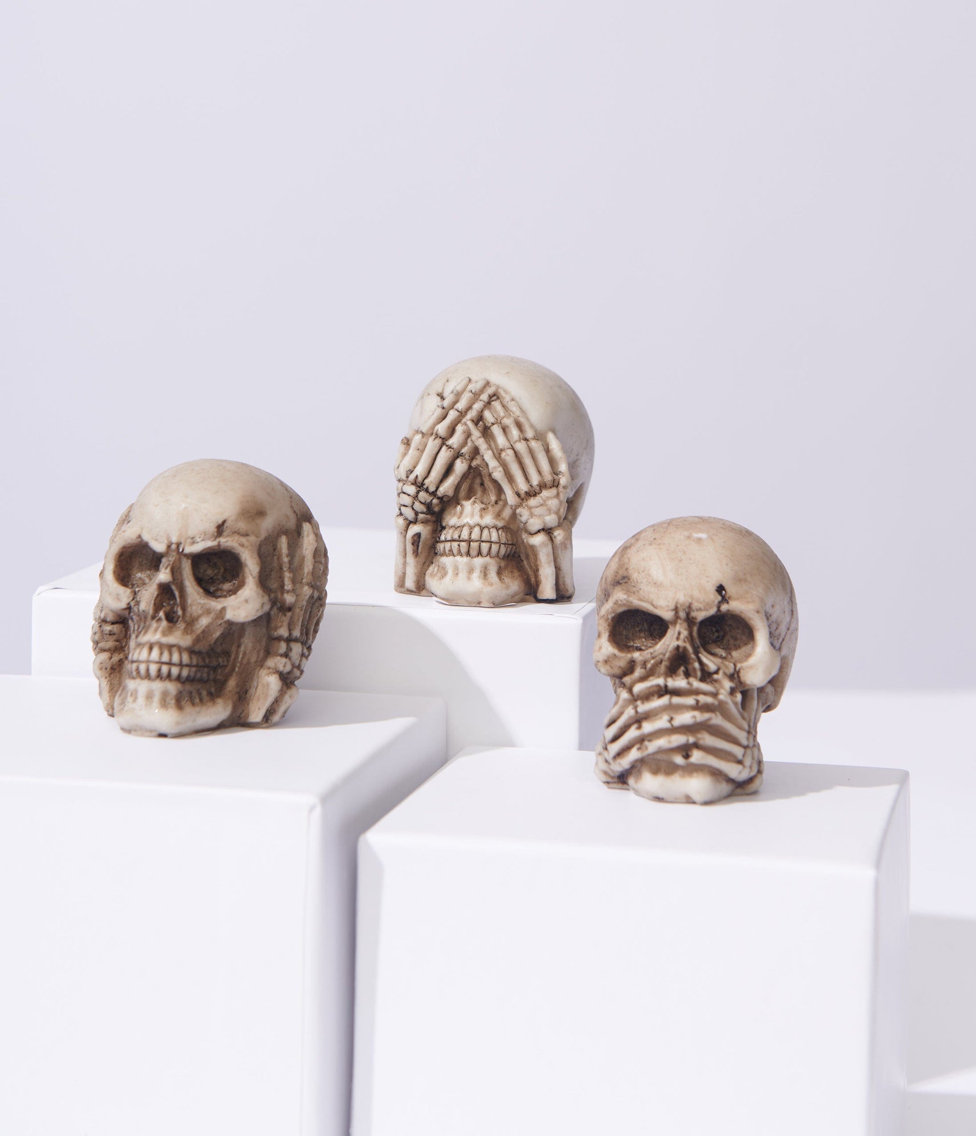 No Evil Skulls Set