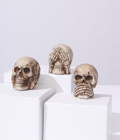 No Evil Skulls Set