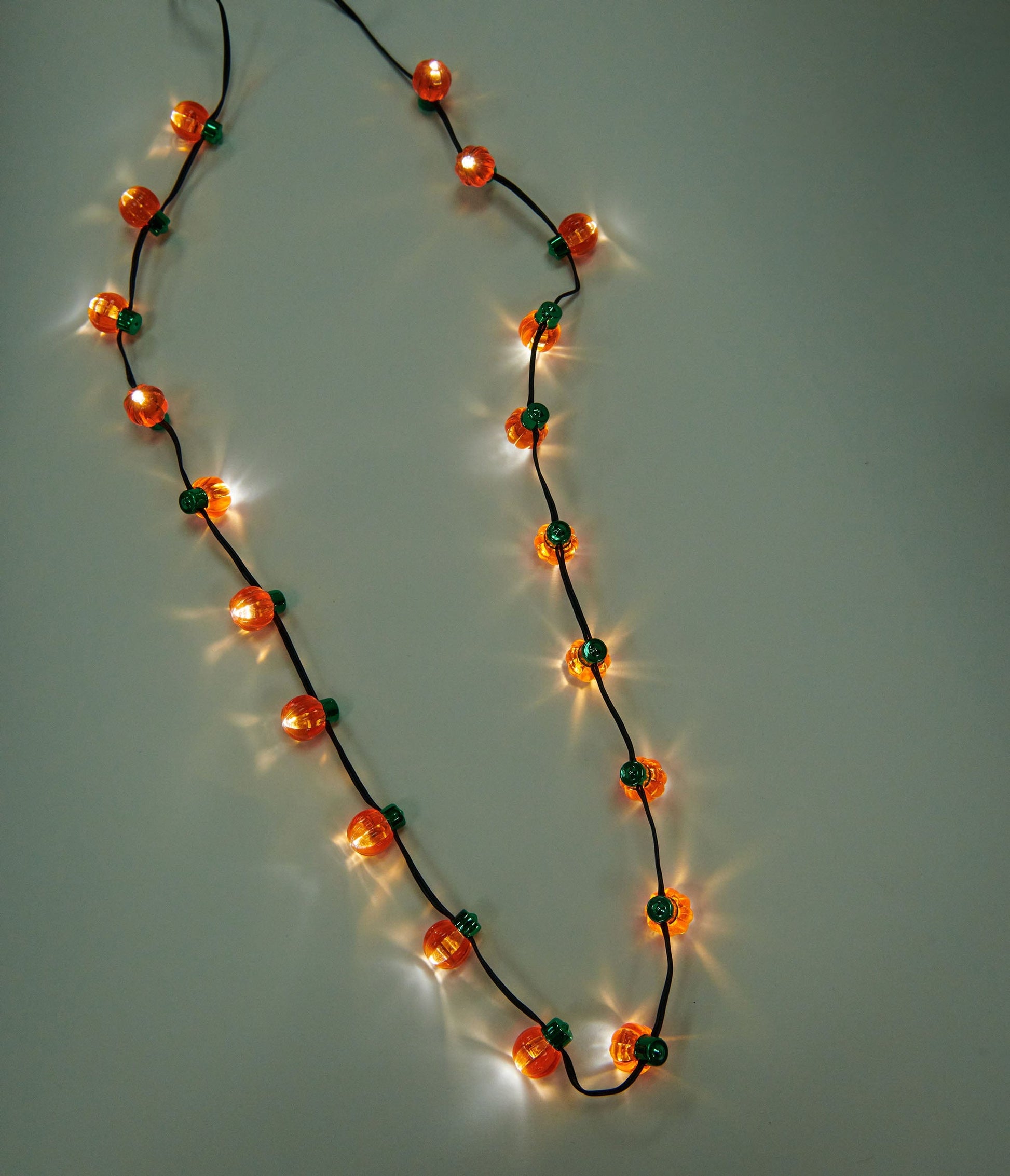 Pumpkin Lights Necklace