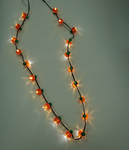 Pumpkin Lights Necklace