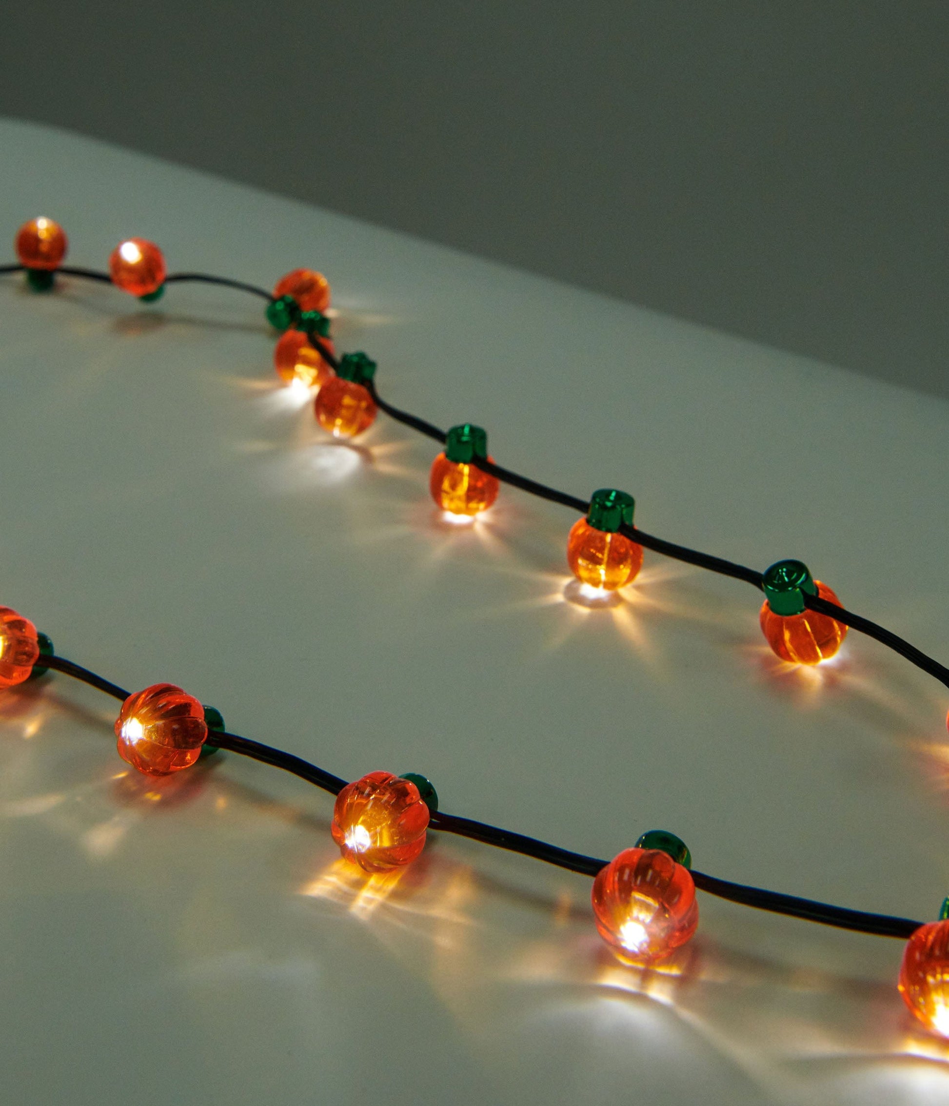 Pumpkin Lights Necklace