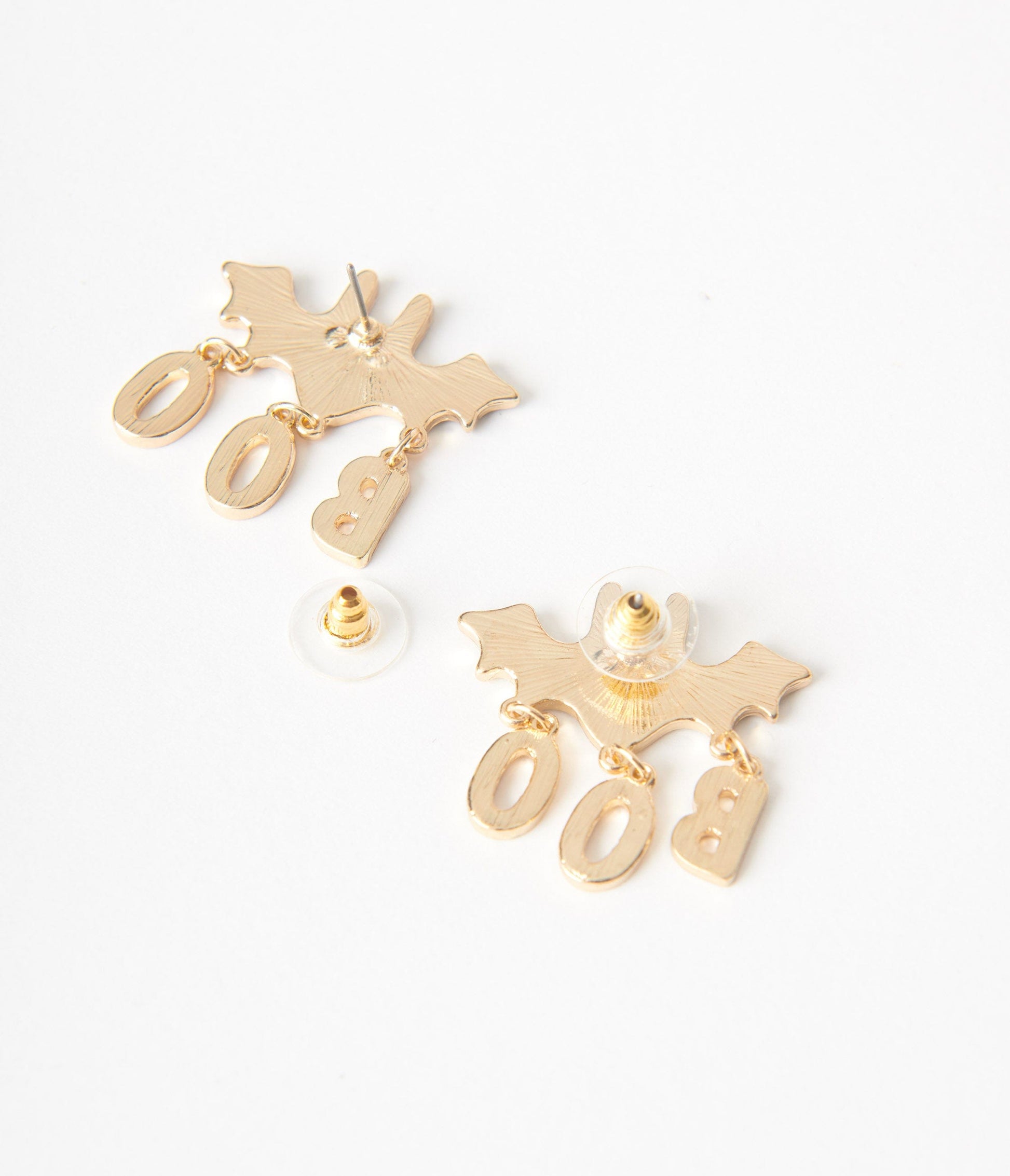 Bat Boo Drop Earrings