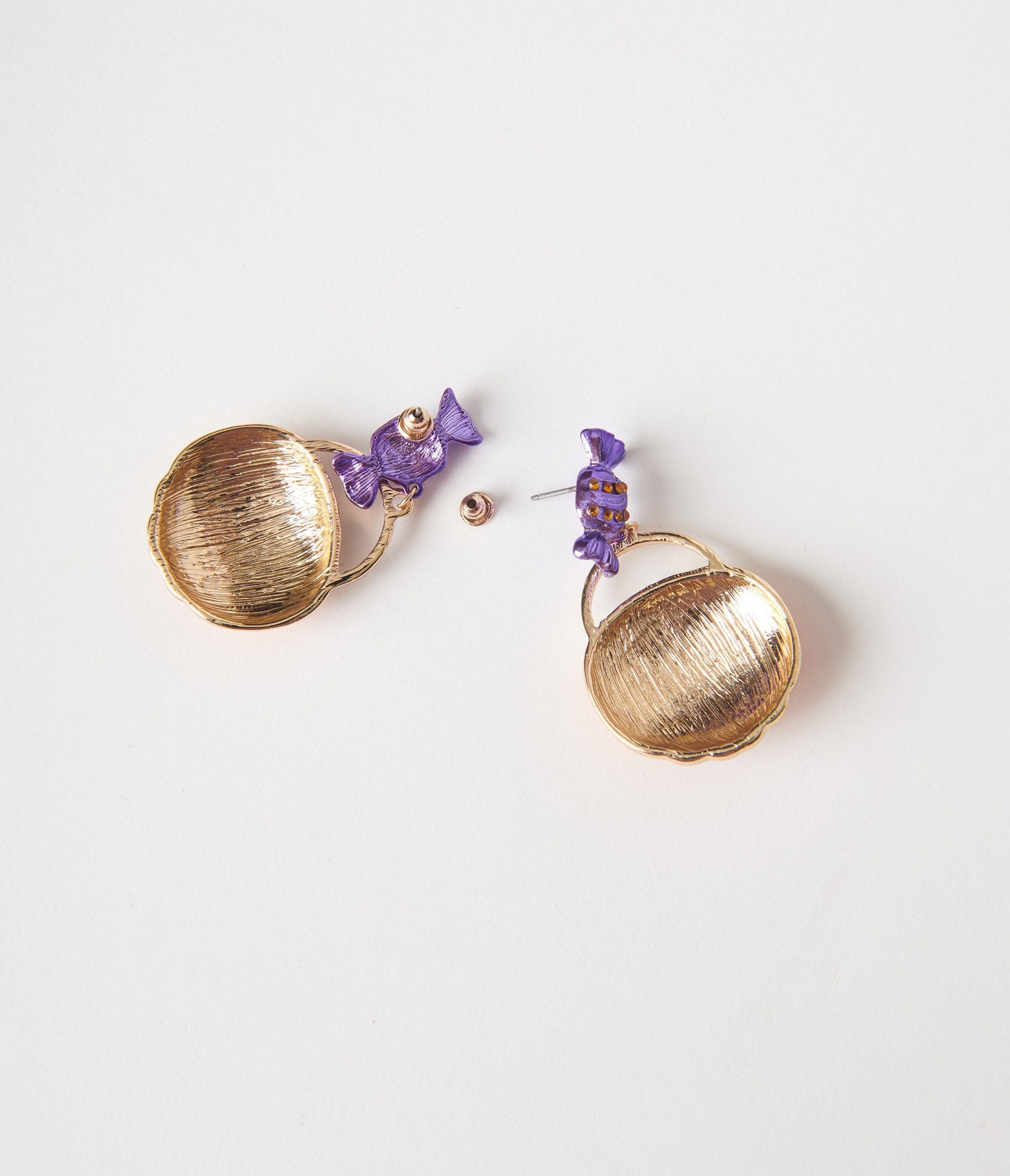 Trick or Treat Basket Earrings