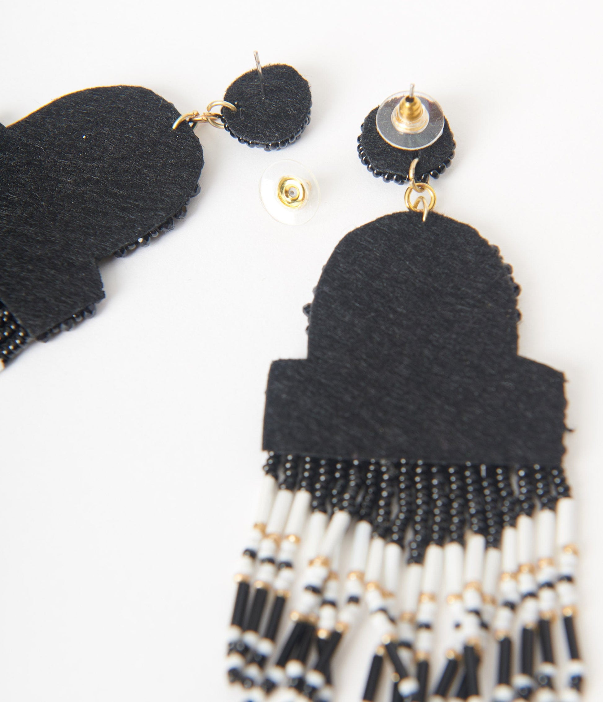 Ghostface Beaded Drop Earrings