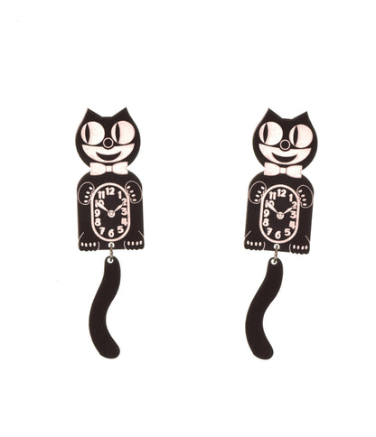 Black Kit-Cat Klock® Earrings