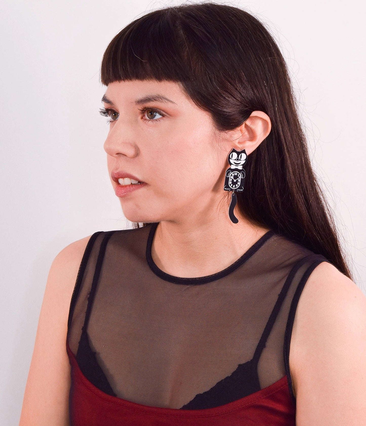 Black Kit-Cat Klock® Earrings