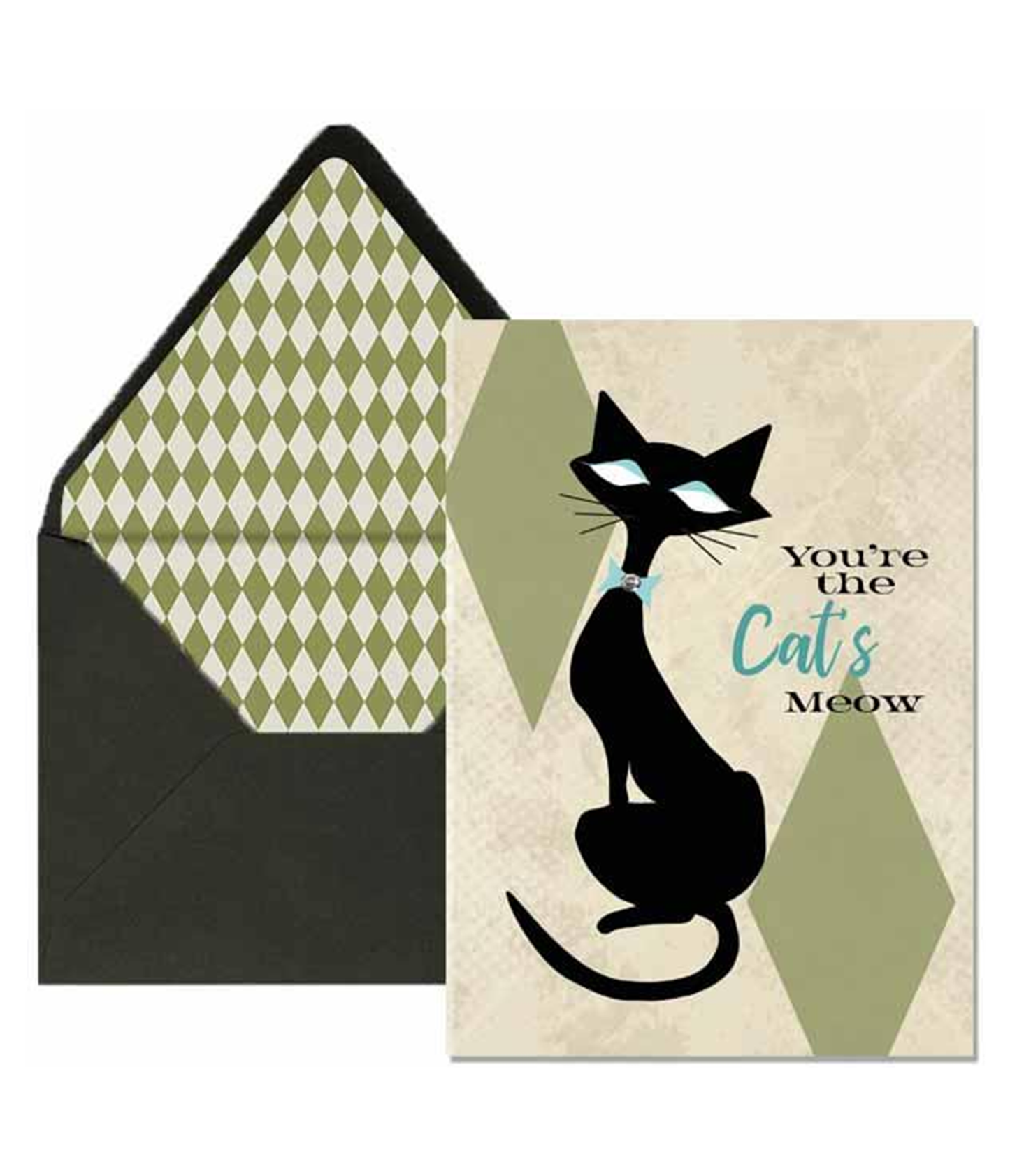 Cats Meow Greeting Card