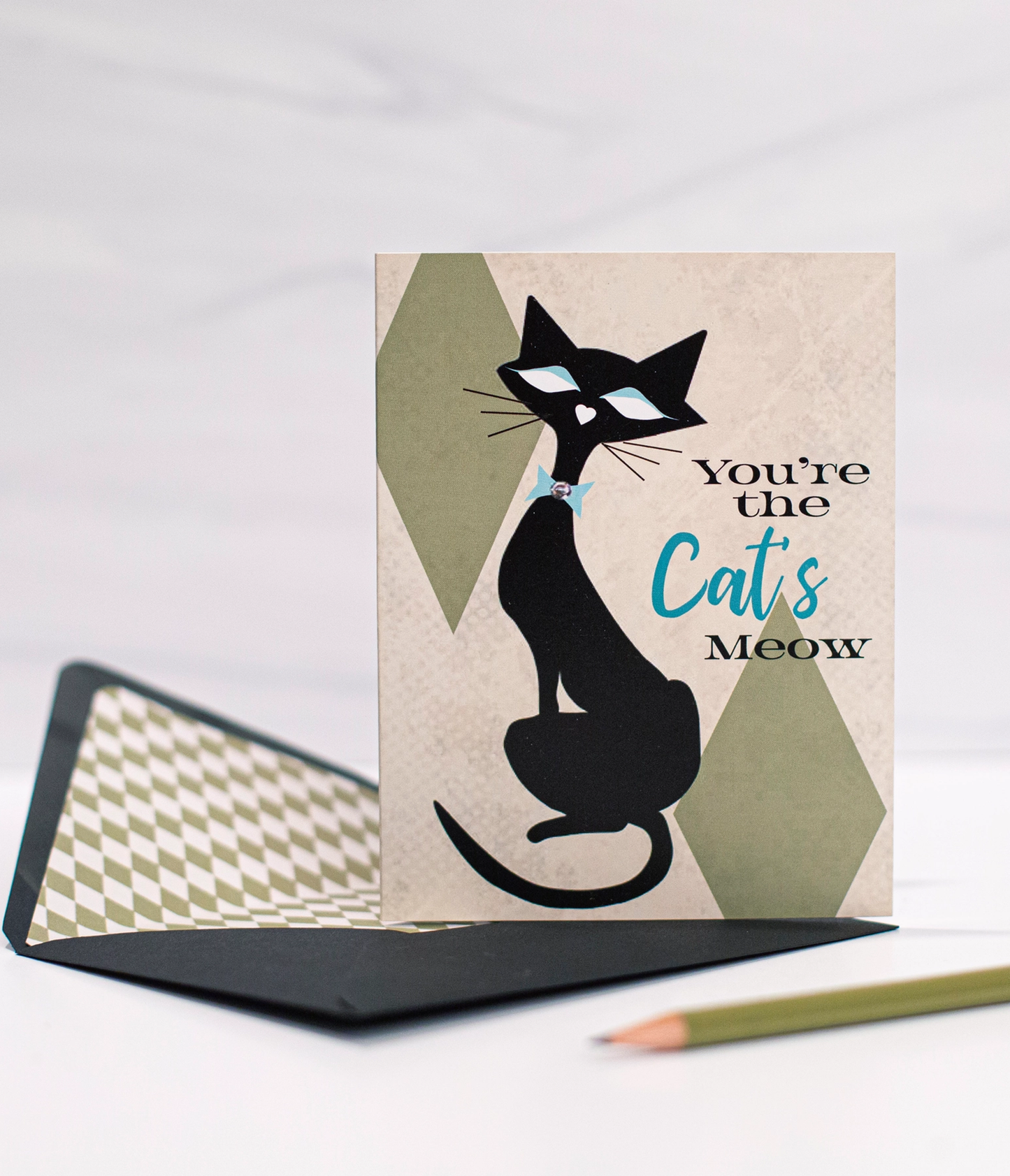 Cats Meow Greeting Card