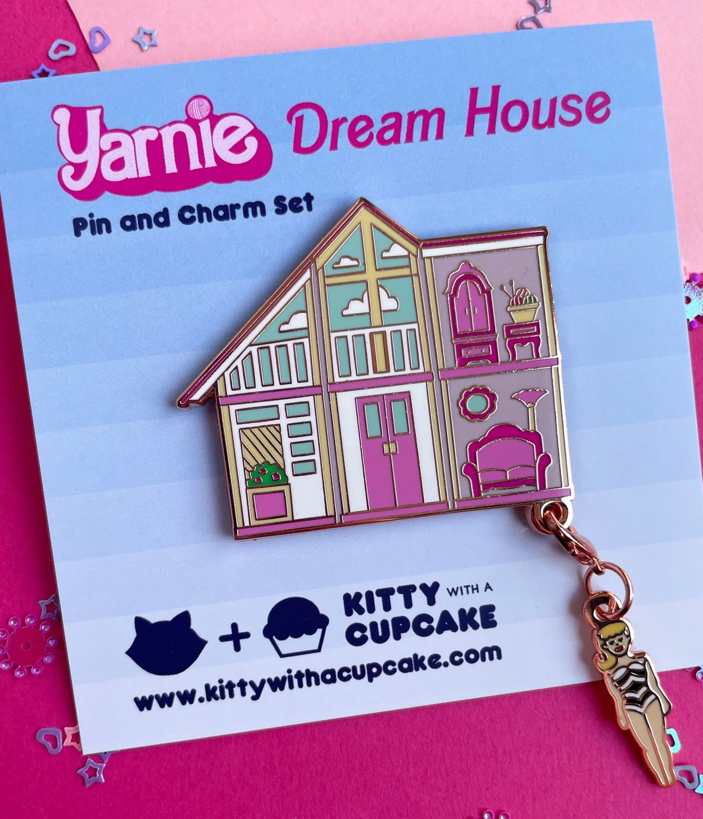 Dream House Enamel Pin