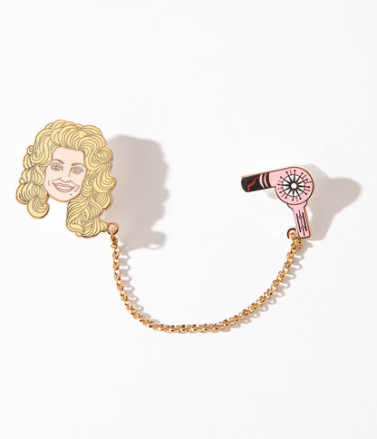 Country Babe Flair Collar Enamel Pin Set