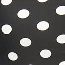 Unique Vintage Black & White Dotted Button High Waist Louise Swim Bottoms
