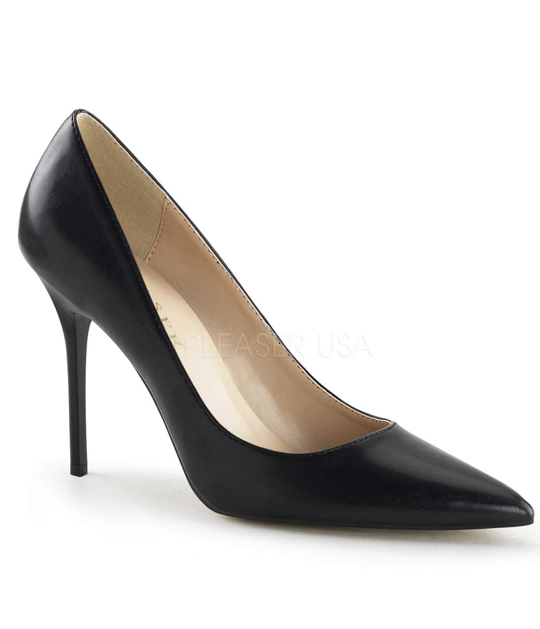 Black Matte Classique Pumps