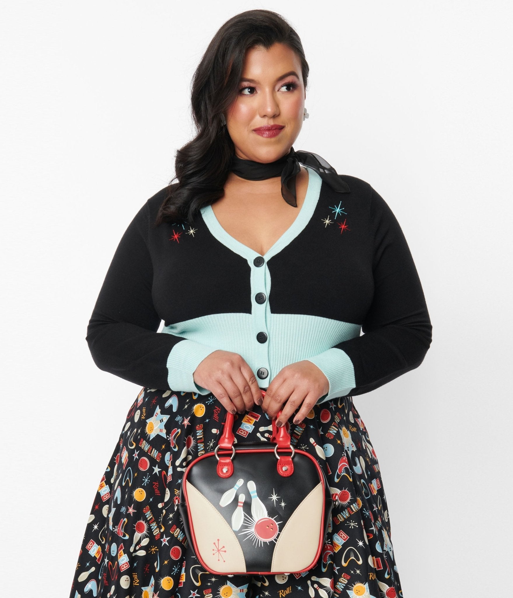 Cropped cardigan plus size sales