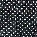 Black & White Polka Dot Wiggle Skirt - Unique Vintage - Womens, BOTTOMS, SKIRTS