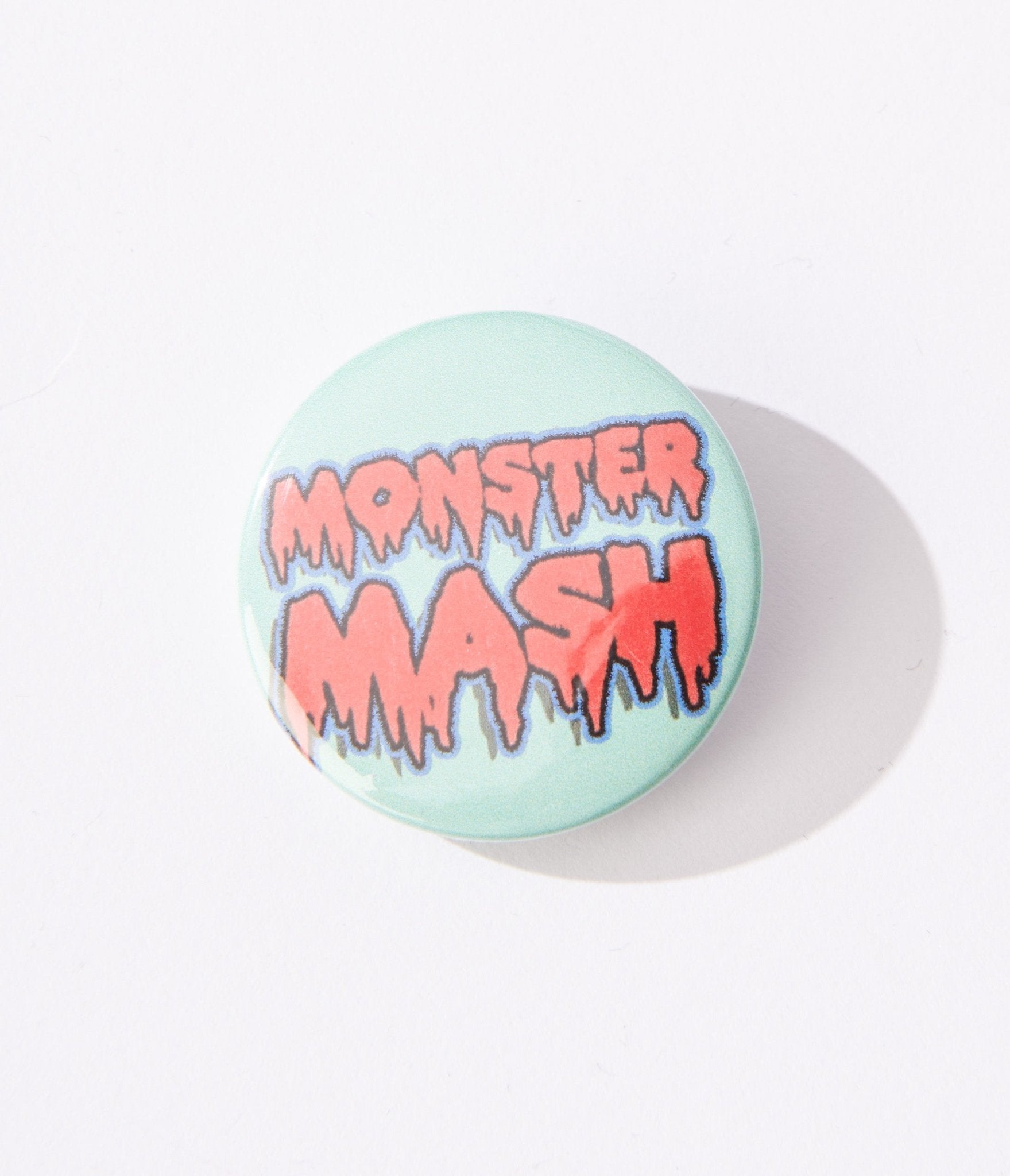 Blue Monster Mash Button Pin - Unique Vintage - Womens, ACCESSORIES, GIFTS/HOME