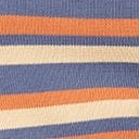 Blue & Orange Striped Sweater Vest - Unique Vintage - Womens, TOPS, KNIT TOPS