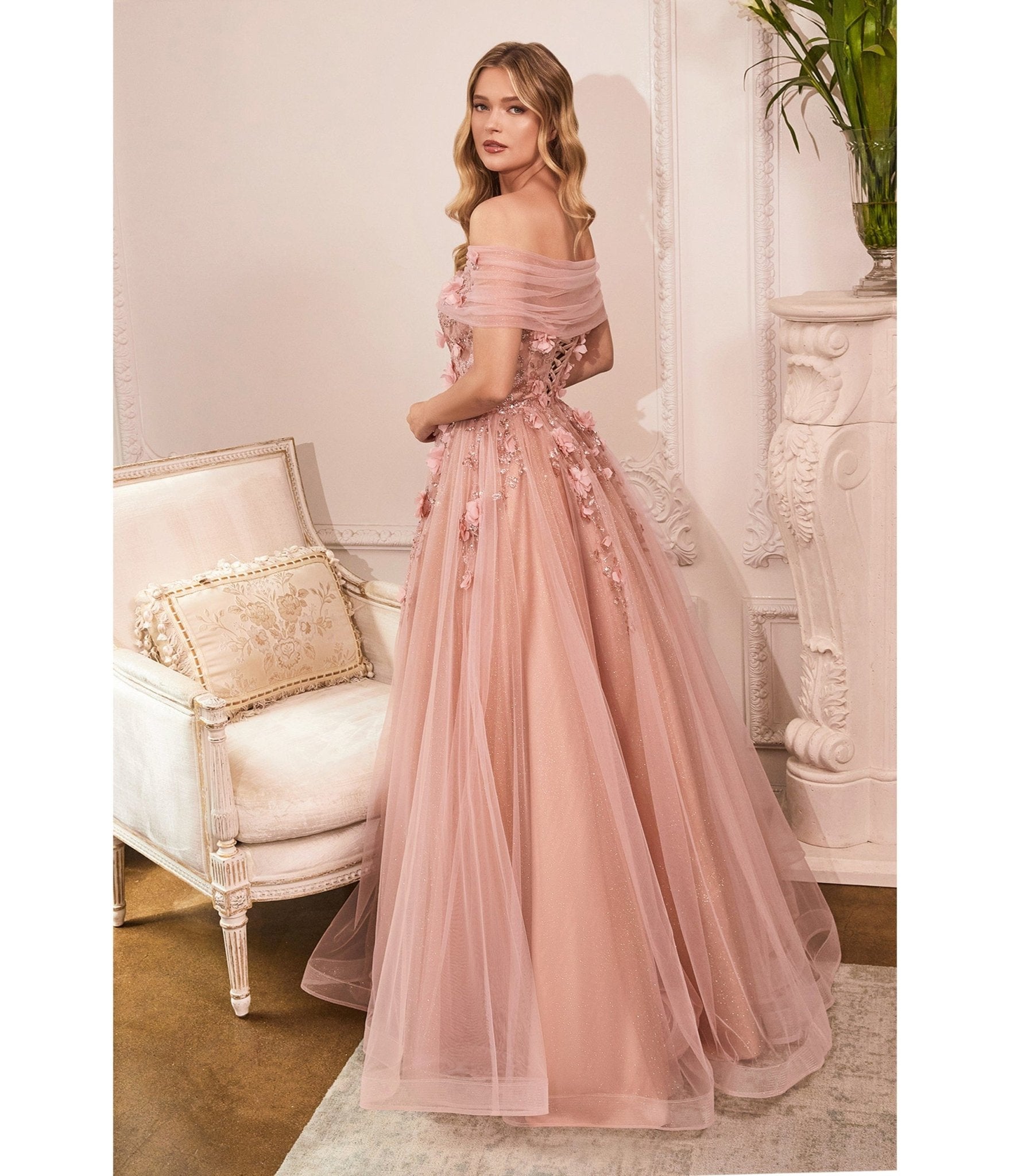 Rose Gold Blush Bridal Sash Belt Wedding Dress Accessory 