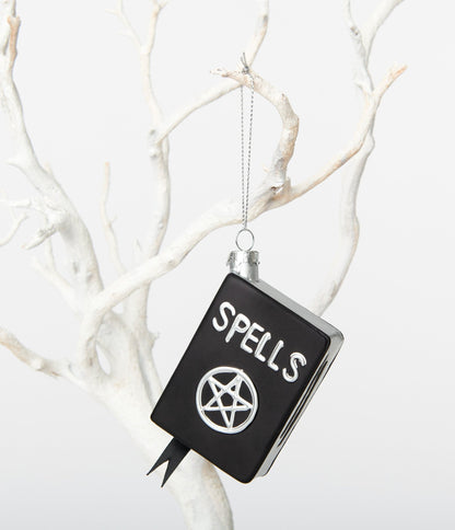 Book of Spells Glass Ornament - Unique Vintage - Womens, ACCESSORIES, GIFTS/HOME