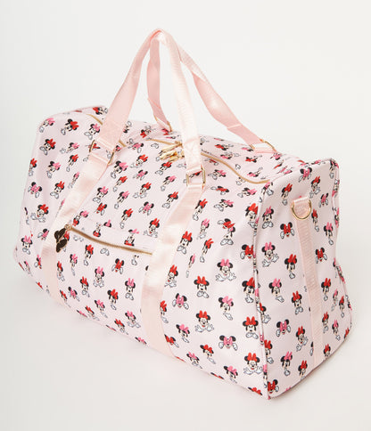 Cakeworthy Pink Minnie Mouse Expression Duffle Bag - Unique Vintage - Womens, ACCESSORIES, HANDBAGS