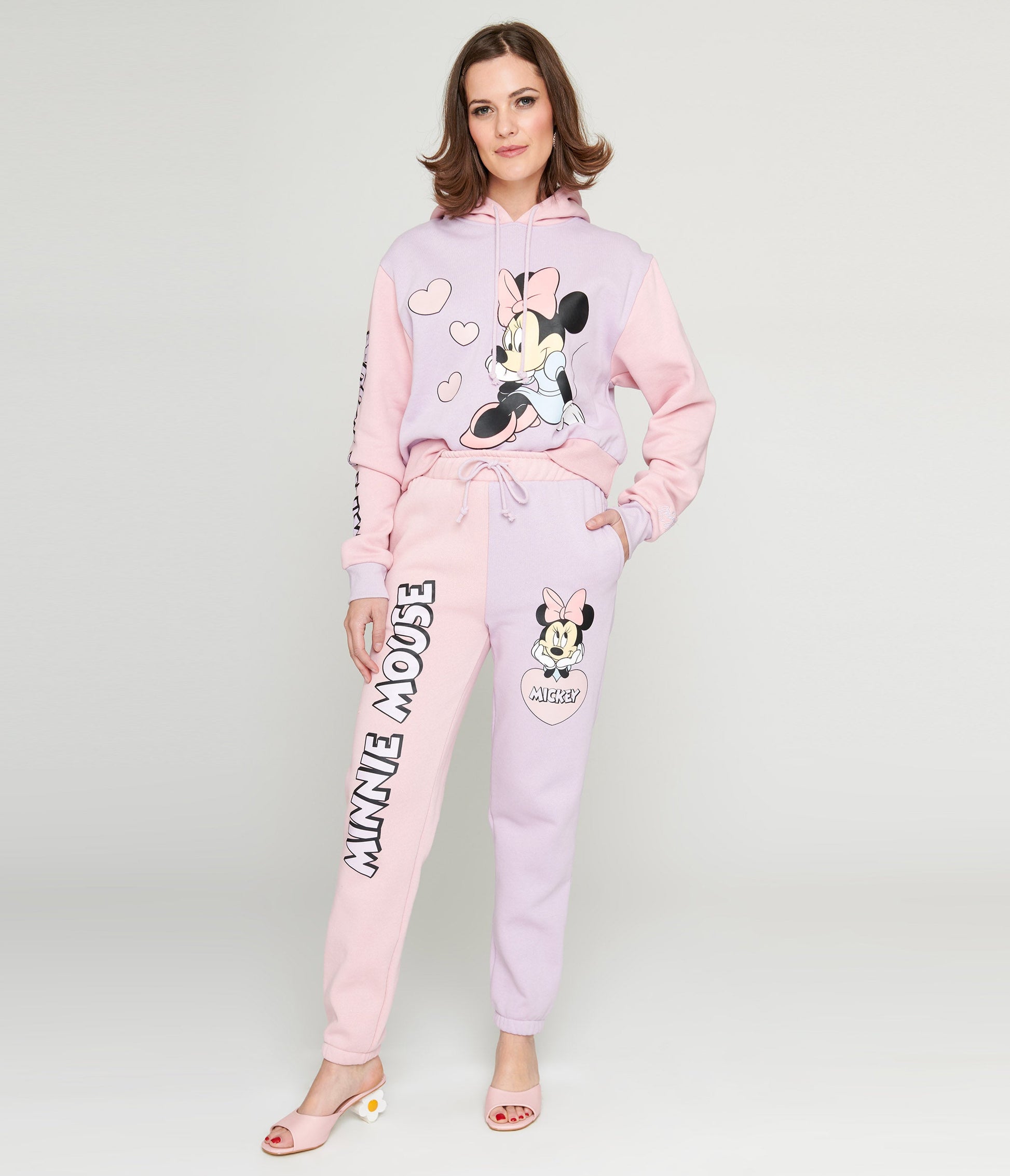 Minnie Mouse sweatpants Color pastel pink - SINSAY - 9714C-03X