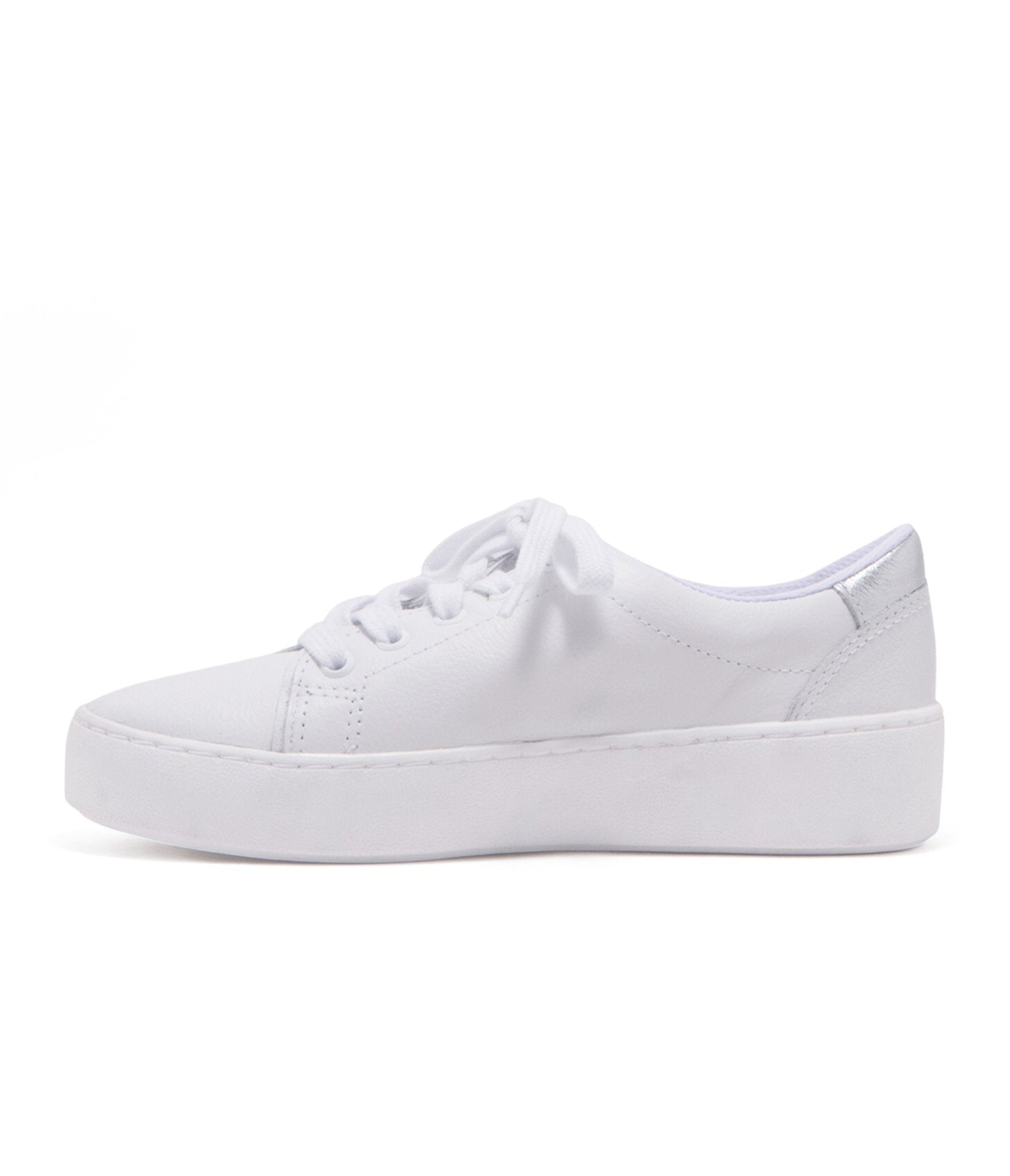 Chelsea Crew All White Leather Uganda Sneakers - Unique Vintage - Womens, SHOES, SNEAKERS