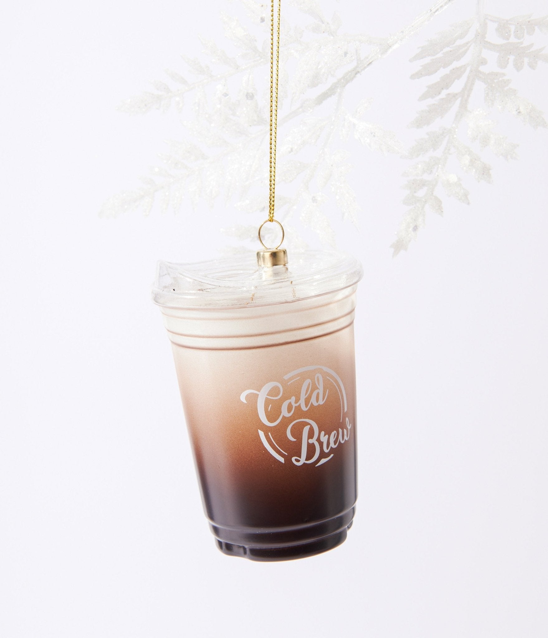 Cold Brew Cup Glass Ornament - Unique Vintage - Womens, ACCESSORIES, GIFTS/HOME
