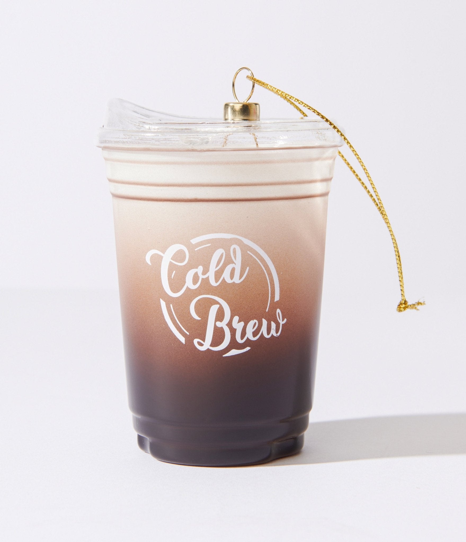 Cold Brew Cup Glass Ornament - Unique Vintage - Womens, ACCESSORIES, GIFTS/HOME